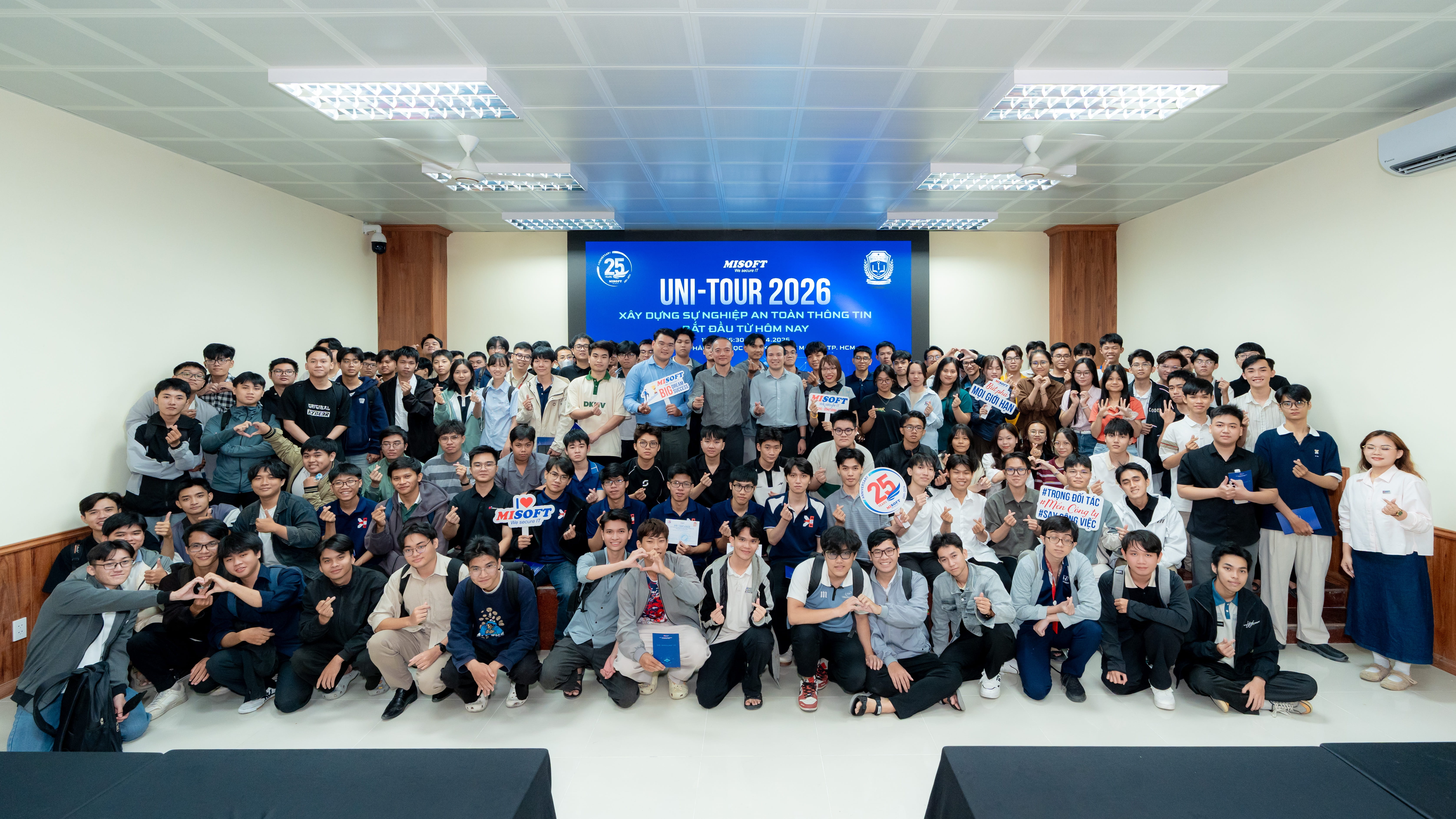 MISOFT UNI-TOUR 2026: MISOFT đồng hành cùng Phân hiệu Học viện Kỹ thuật mật mã tại TP.HCM xây dựng thế hệ chuyên gia ATTT tiếp theo