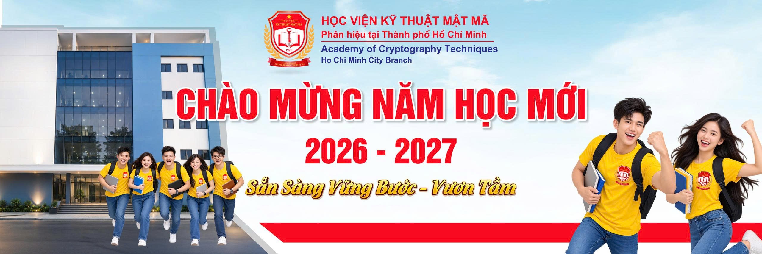 HƯỚNG DẪN: Nhập học vào Học viện Kỹ thuật mật mã đối với thí sinh trúng tuyển đại học chính quy năm 2026